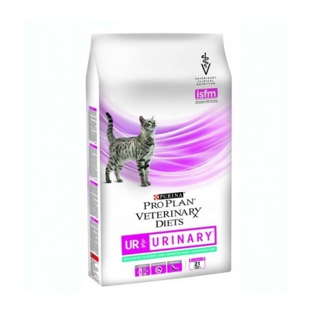 Pro Plan vet Feline UR ST/OX Urinary, ​Диетический корм при заболеваниях мочевыводящих путей у кошек, уп.1,5кг.