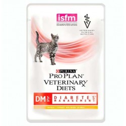 Pro Plan vet Feline DM ST/OX Diabetes Management pouch​, Диетический корм при сахарном диабете у кошек, пауч 85гр.