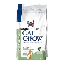 Cat Chow Sterilized, Кэт Чау корм для стерилизованных котов и кошек, 1,5 кг
