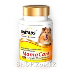 Unitabs MamaCare, Юнитабс для беременных и кормящих собак, 100 табл.,
