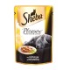 Sheba Pleasure, Шеба кусочки курицы с кроликом, консервы для кошек, пауч 85гр.