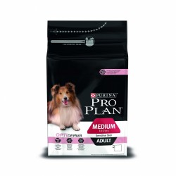 Proplan для собак средних пород с чувств. пищеварением, уп.14 кг