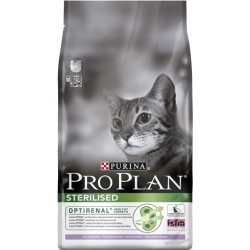 PRO PLAN STERILISED, Про План Стерилизид, для стерилизованных котов и кошек с индейкой, уп 3 кг